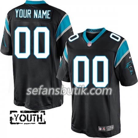 Carolina Panthers Tröjor Custom Svart - Barn